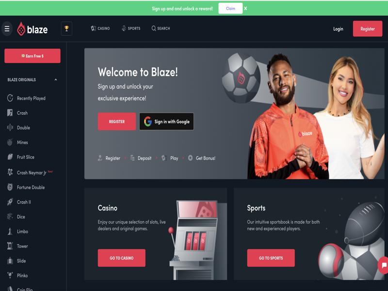 Огляд казино Blaze