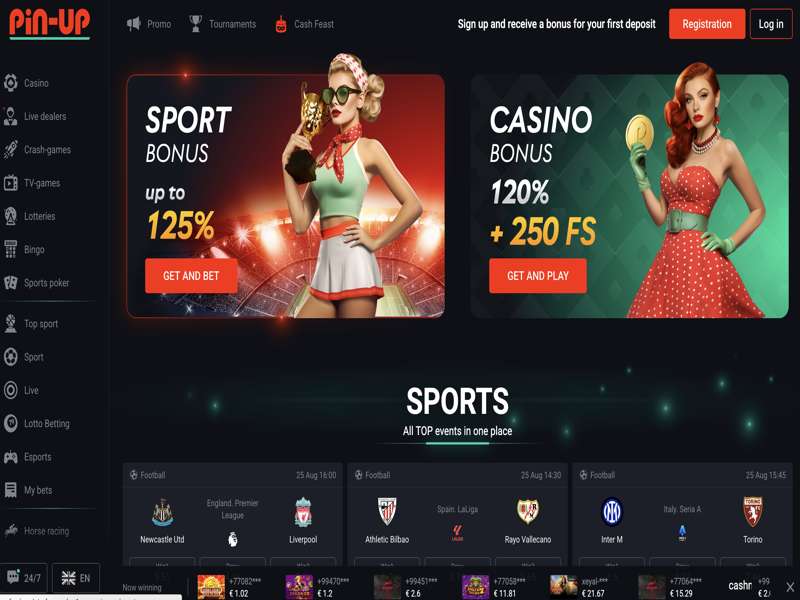 Обзор казино PIN-UP